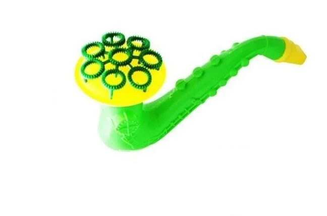 Мыльный пузырь удар 1 шт Новинка рожок случайный стиль отправлен Детские уличные