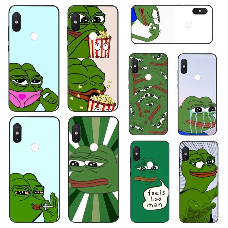 Роскошный Уникальный чехол для телефона Babaite Frog Meme Animal Xiaomi Mi8 9 10 9T 5 6 A1 A2Lite 9SE 8SE Mi8lite