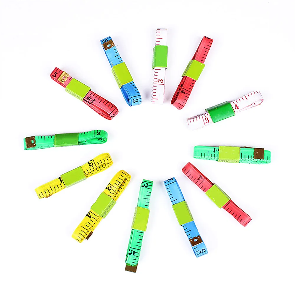 1 шт. цветная лента измерительная городская линейка рулетка портновская