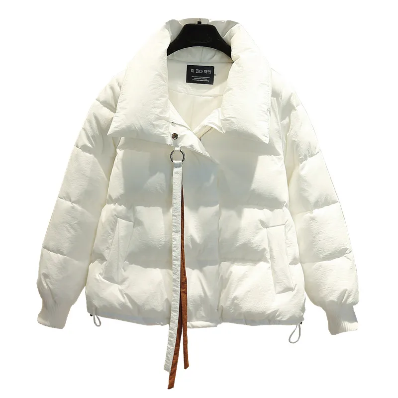 

2021Winter Jacket Women's Parkas Thicken Warm Down cotton Coat Stand Collar Jackets Parka Outerwear Women Fashion New Streetwear