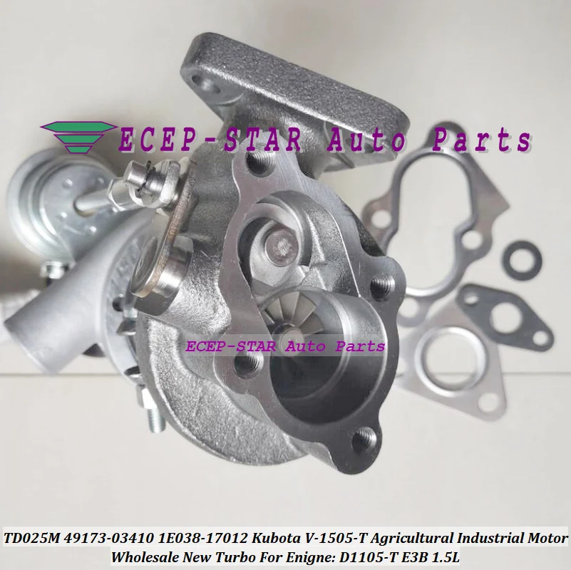 bbb Turbo TD025M 49173-03410 49173-03440 Для Kubota V-1505-T Сельскохозяйственный промышленный двигатель