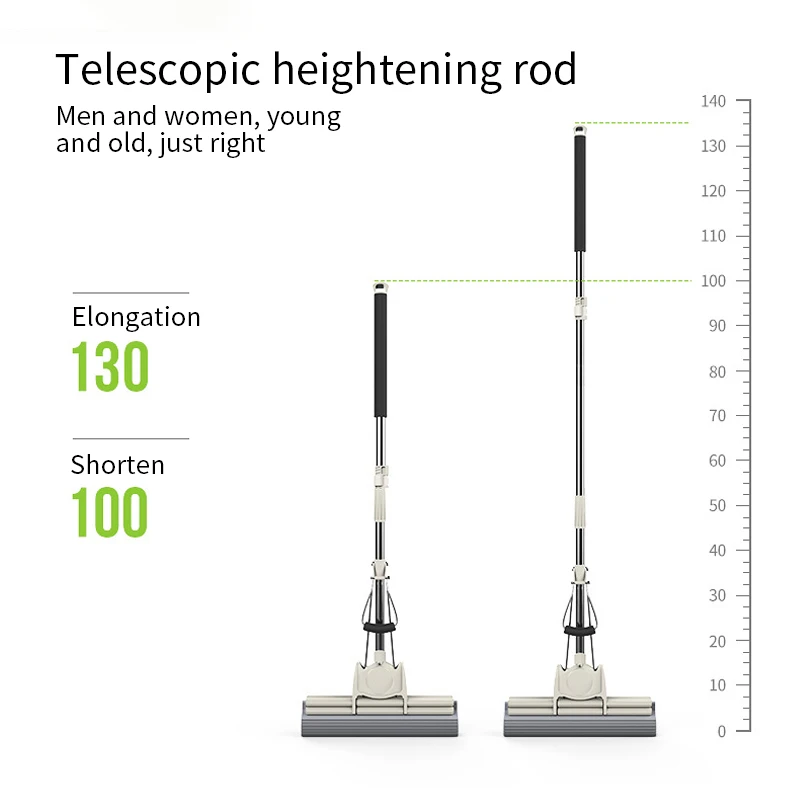 Многофункциональная резиновая Швабра из хлопка швабра нержавеющей стали губка