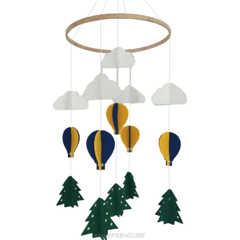 

Crib Mobile Rattle Toy Baby Felt Wind Chime Pendant Bed Bell Children Room Nursery Decoration Hanging Ornament A09 21 Dropship