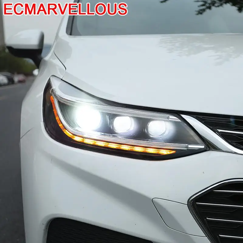 Cob автомобилей Drl Противотуманные Assessoires светодиодных фар для Авто головной