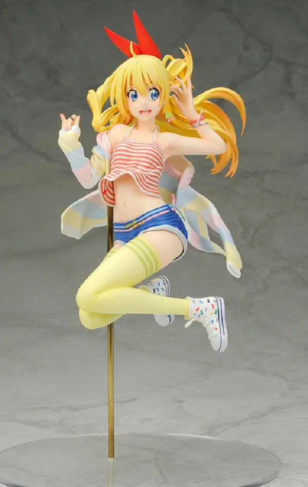 Экшн-фигурка псевдо любовь Nisekoi Kirisaki Chitoge масштаб 1/8 ПВХ 23 см японское аниме