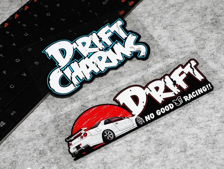 Дрейф Подвески Светоотражающие Стикеры японский наклейки JDM s винил NO GOOD гоночный