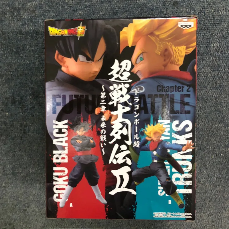 Bandai Драконий жемчуг супер супервоин биография глава 2 черный Гоку Фигурки