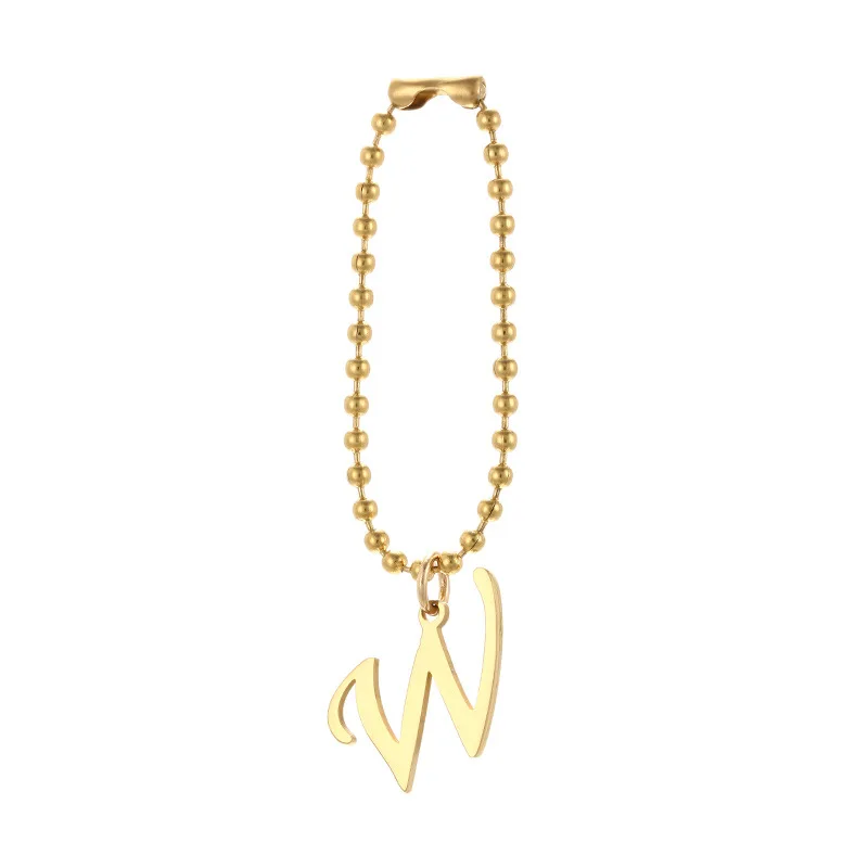 Fashion Backpack Pendant Accessories 26 English Alphabets Initials Gold School Bag Buckle | Украшения и аксессуары