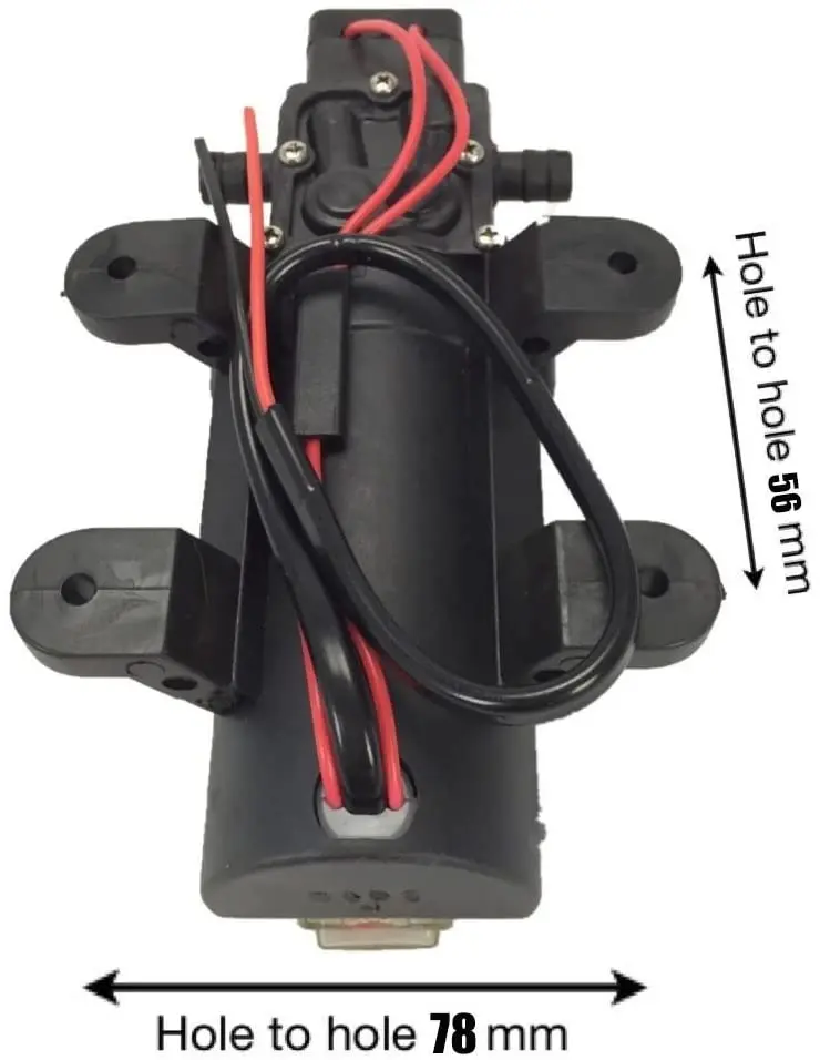 Автомобильный моющий водяной насос кран Набор 12 в микро мембранный Водяной