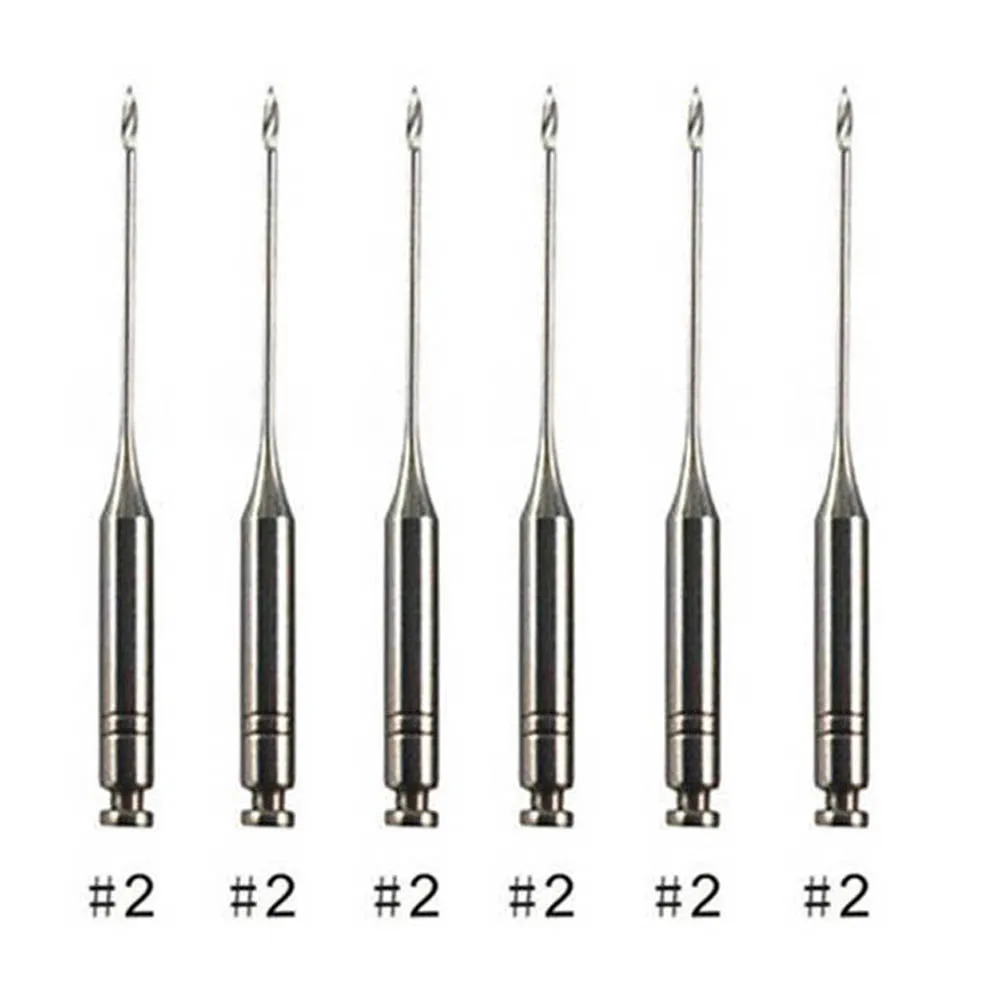 Стоматологические дрели для ворот 1 упаковка (6 шт.) 32 мм #1-6 ассорти