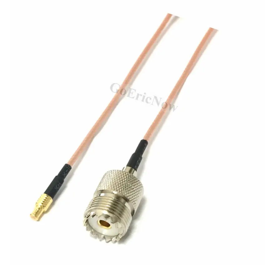 4 шт. RF коннектор прямой угол/прямой MCX штекер к UHF SL16 гнездовой разъем RG316