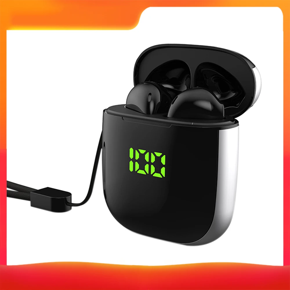 Беспроводные Bluetooth наушники TWS мини с шумоподавлением микрофоном BT 5 0 для Android