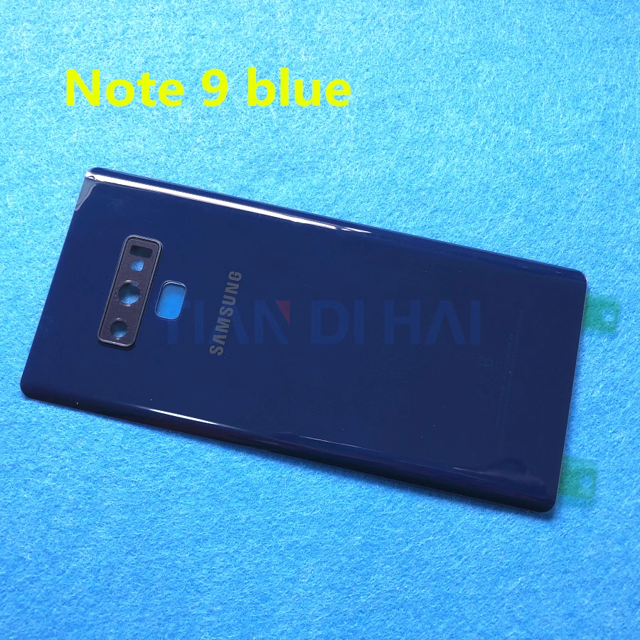 Задняя панель из стекла для Samsung Galaxy Note 9 N960 N960F 8 N950 N950F N950FD|Корпусы и рамки