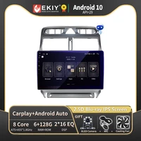 ekiy t900 car radio android for peugeot 307 sw 2002 2013 multimedia gps video player navigation carplay no 2 din dvd tape record