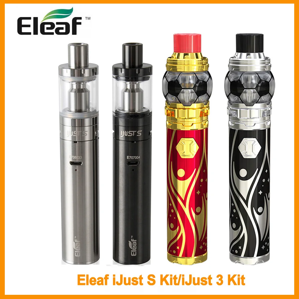 Оригинальный Eleaf iJust 3 Kit/iJust S Kit 3000 мАч встроенный аккумулятор 80 Вт Выходная