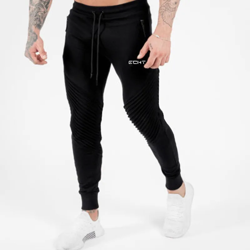 2019 new Autumn Winter Fitness Men Gyms Pants Fashion Cotton Pencil Bodybuilding Trousers High Quality Jogger | Мужская одежда