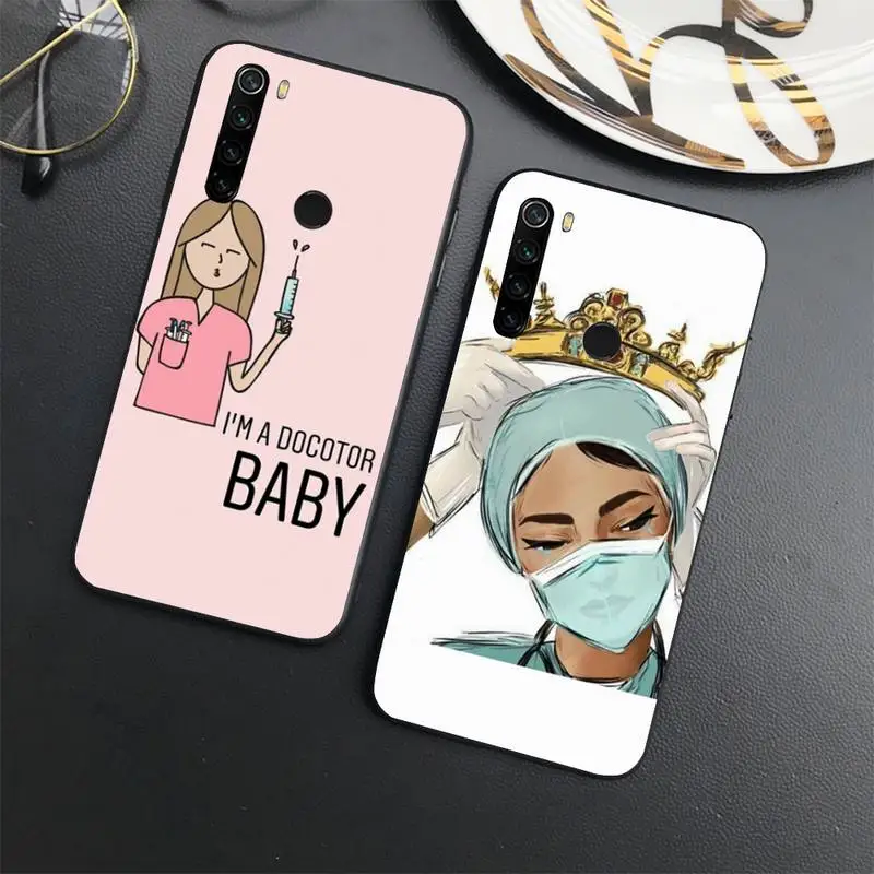

Medicine Doctor Nurse Spain Cartoon Phone Case For Xiaomi Redmi note 7 8 9 t max3 s 10 pro lite coque shell cover funda