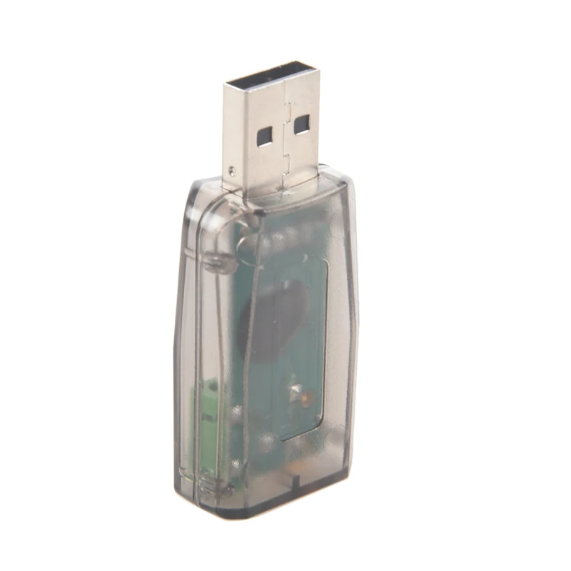 Мгновенно внешний 5 1 USB 3D Аудио Звуковая карта адаптер для ПК настольного