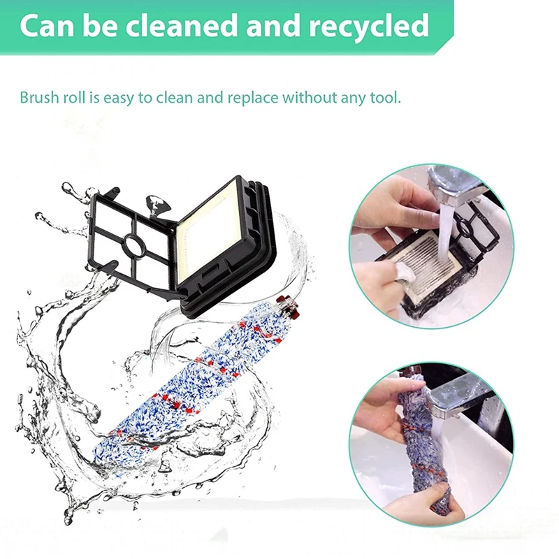 Акция! Набор сменных щеток и фильтров для пылесосов Bissell Crosswave 1785 2306 2551 серии сухой