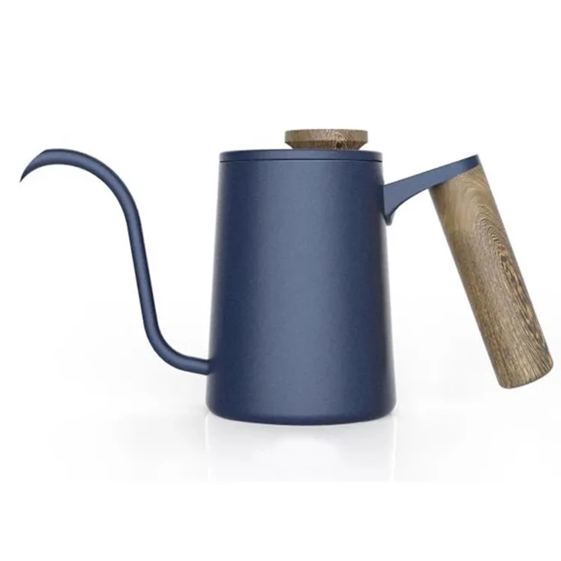 350ML/600ML Stainless Steel Gooseneck Spout Drip Pot Coffee Long Mouth Tea Kettle Hand Coffee Maker
