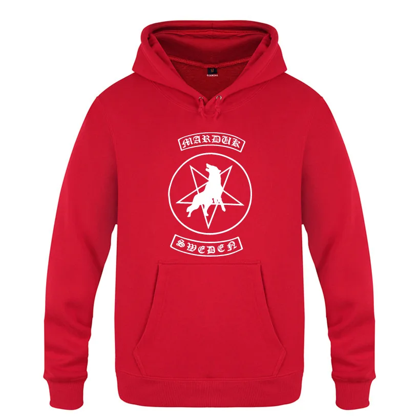 

Marduk Music Rock Hoodies Men Fleece Long Sleeve Man's Hooded Sweatshirt Winter Man Hip Hop Fitness Pullover Streetwear Overcoat