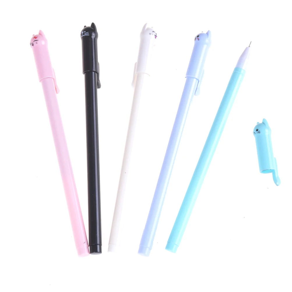 

Cat Gel Pen Cute Stationery Gel Pens Material Cartoon Office School Supplies