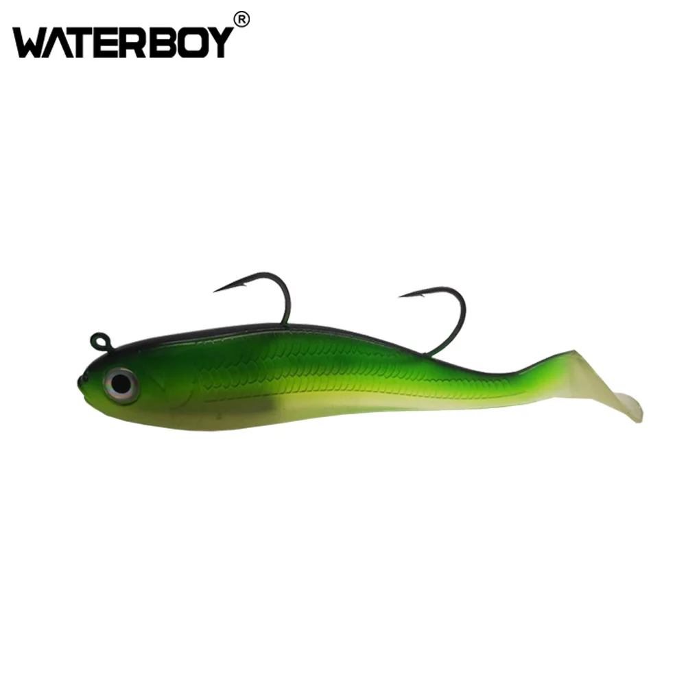 WATERBOY TW большая приманка Мягкая 20 см 170 г искусственная для плавания весло хвост