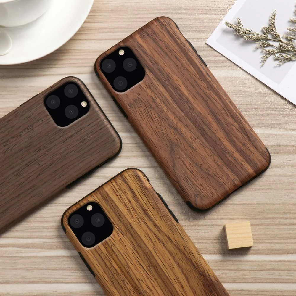 Чехол LAPOPNUT для Iphone 11 Pro Xs Max Xr X 7 8 Plus 6 6s 5 5S SE Apple Wood Grain гибкий силиконовый Гибридный Тонкий чехол из ТПУ