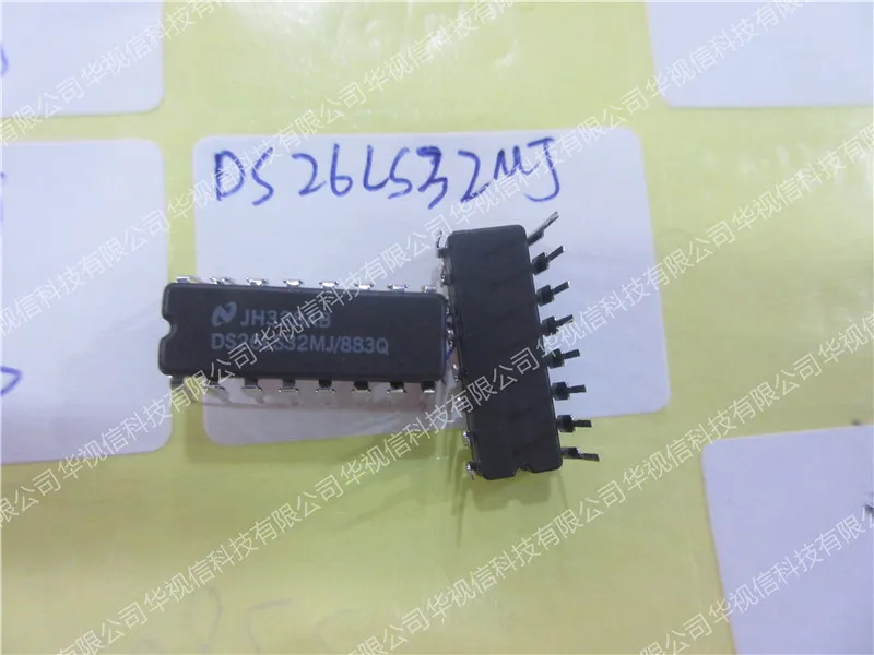 Приемники шины DS26LS32MJ/883 четырехдифференциальные линейные приемники с чипом 16 CDIP