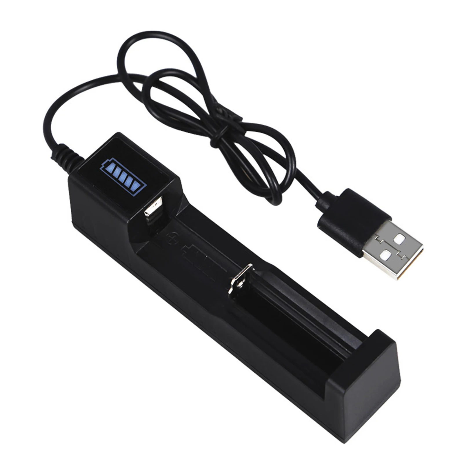 

Новое универсальное зарядное устройство USB с 1 слотом для аккумуляторов умное зарядное устройство со светодиодной подсветкой для аккумулят...
