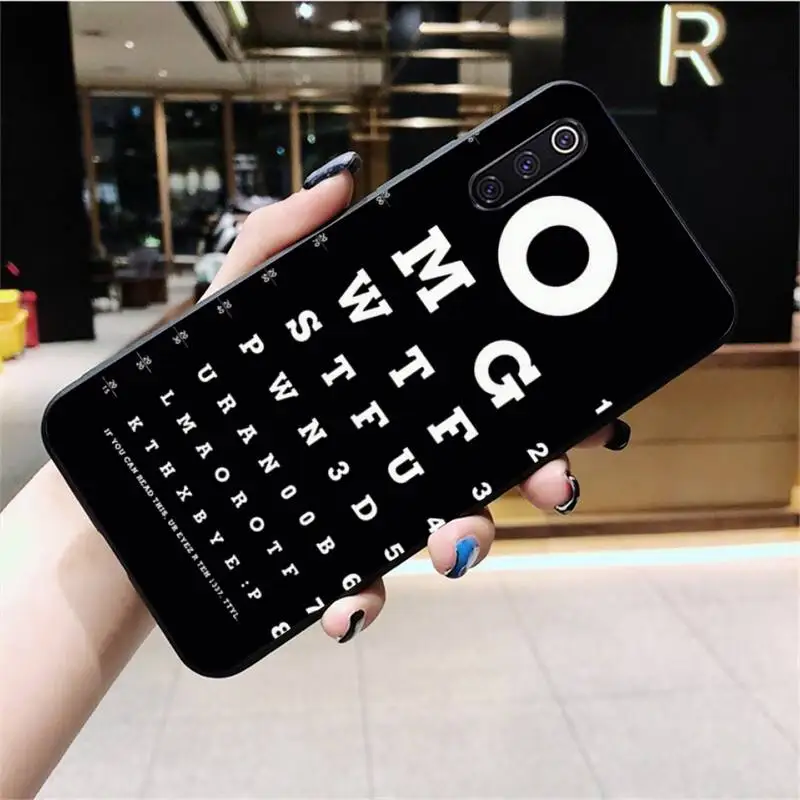 Модный мягкий силиконовый чехол из ТПУ с изображением диаграммы для телефона Xiaomi