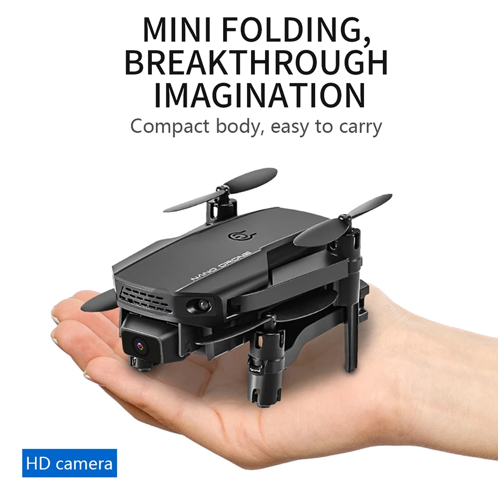 

KF611 Mini Drone With 4K HD Camera 1080P WiFi FPV RC Drone Foldable Drone Altitude Hold Flight time 10min RC Quadcopter for Kid