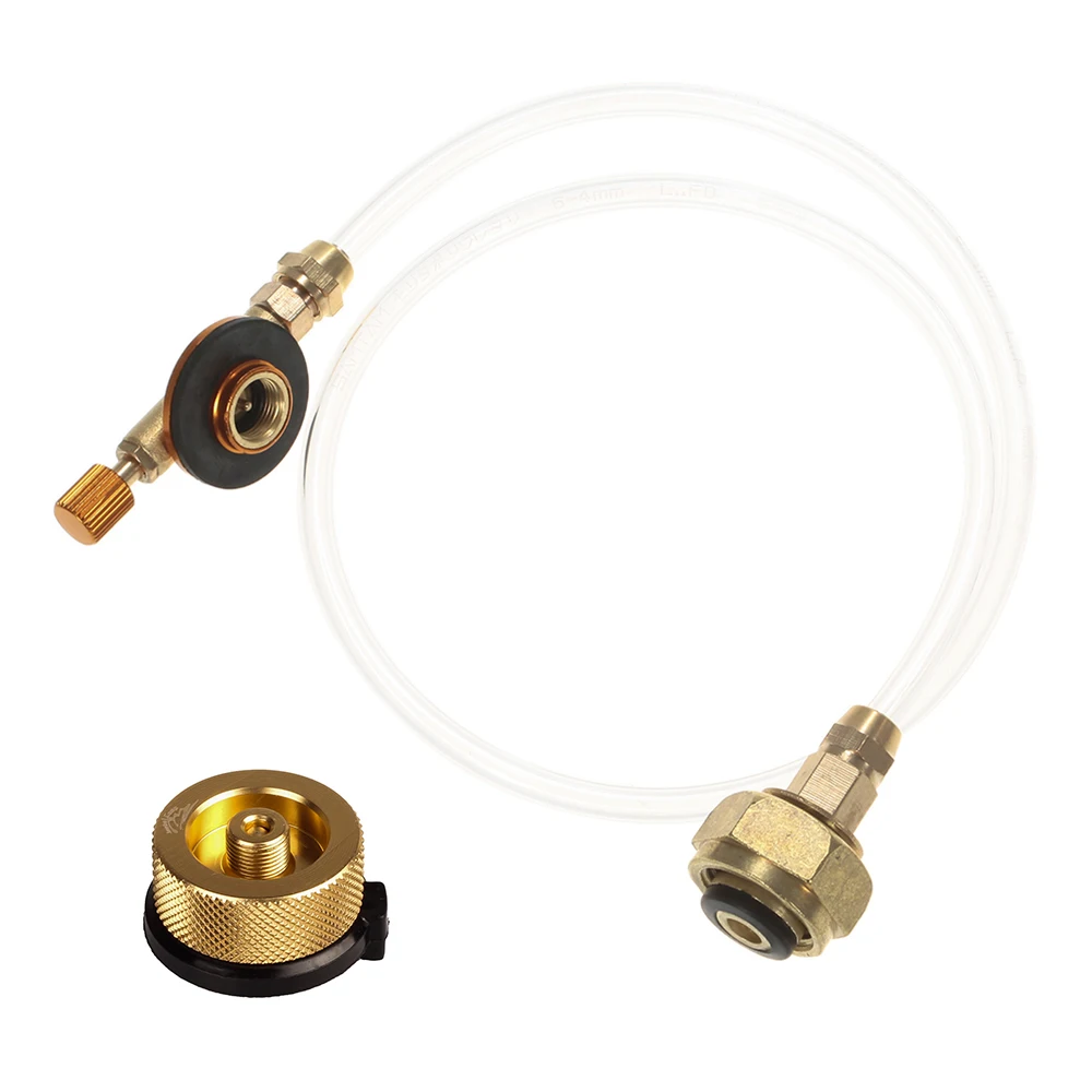 Адаптер для шланга горелки адаптер газовой плиты кемпинга пропановой LPG плоская