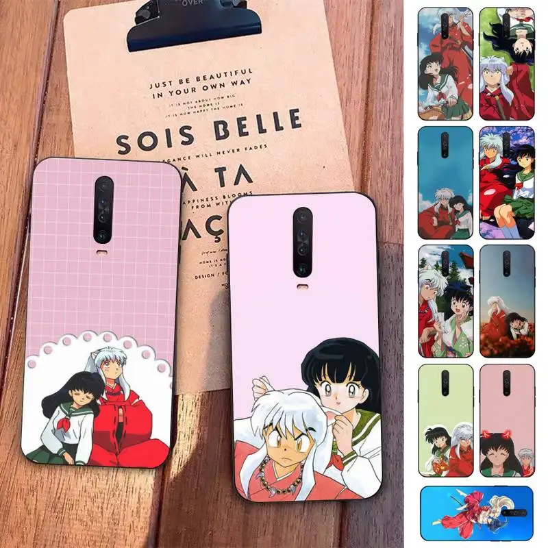 

TOPLBPCS Inuyasha Sesshomaru Anime Phone Case for Redmi 5 6 7 8 9 A 5plus K20 4X S2 GO 6 K30 pro