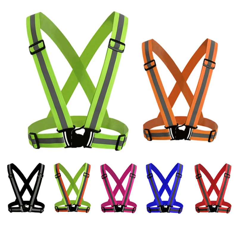 Светоотражающий Жилет высокой видимости для мужчин и женщин рабочая одежда