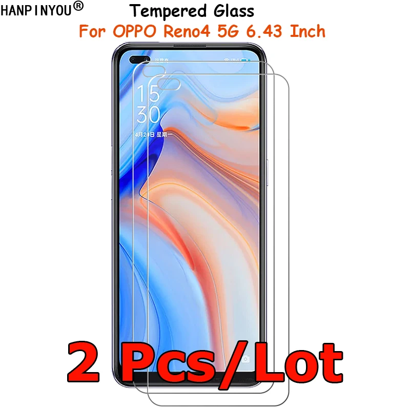 

Взрывозащищенная защитная пленка для OPPO Reno4 Reno 4, 5G, 6,43 дюйма, 2 шт./лот