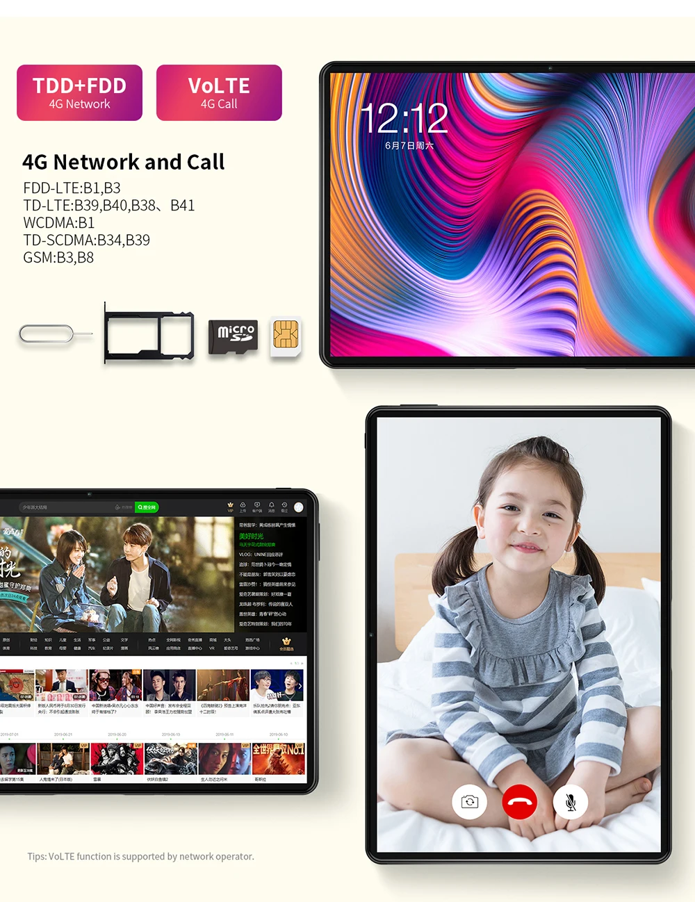 Планшет Teclast T30 Andriod 9,0 4G с функцией телефонных звонков 10," 1920x1200 MTK P70 4 Гб ОЗУ 64 Гб ПЗУ 8000 мАч планшеты ПК Двойная камера gps type-C