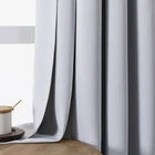 Затемняющие шторы для гостиной, спальни, современные, однотонные, панель-жалюзи индивидуальный заказ