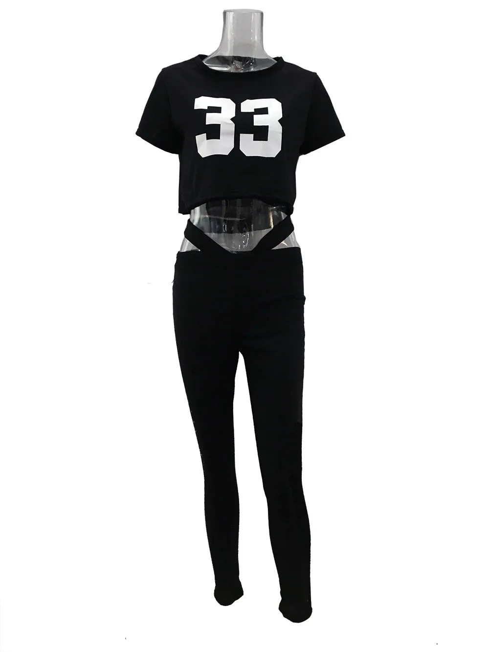 

Number 33 2021 New Design Fashion Hot Sale Suit Set Women Tracksuit Two-piece Style Outfit Sweatshirt Sport Wear