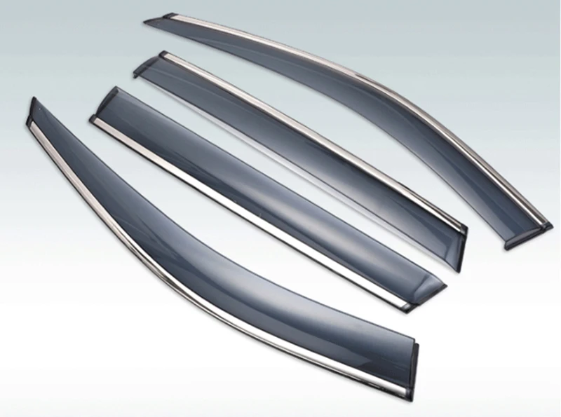 For Jeep Patriot 2011-2019 Car Accessories Plastic Exterior Visor Vent Shades Window Sun Rain Guard Deflector 4pcs |