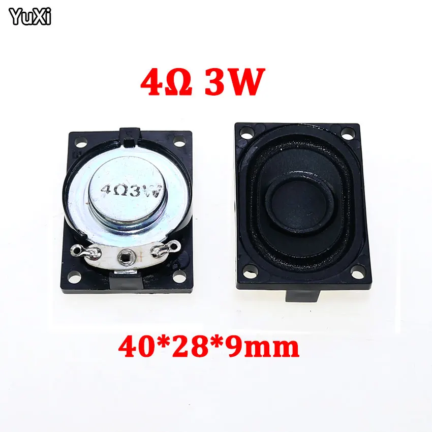 2 шт. звуковой сигнал YUXI для ЖК-монитора/телевизора 3 Вт 4R 4028 2840 громкий динамик 4 Ом