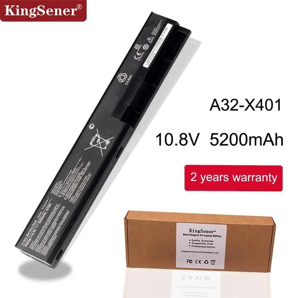 KingSener 10 8 V 5200mAh A32 X401 F301 F401 X301 X301A X401A X501 X501A S301A S401A|battery for asus|battery asus x501aasus x301a battery |