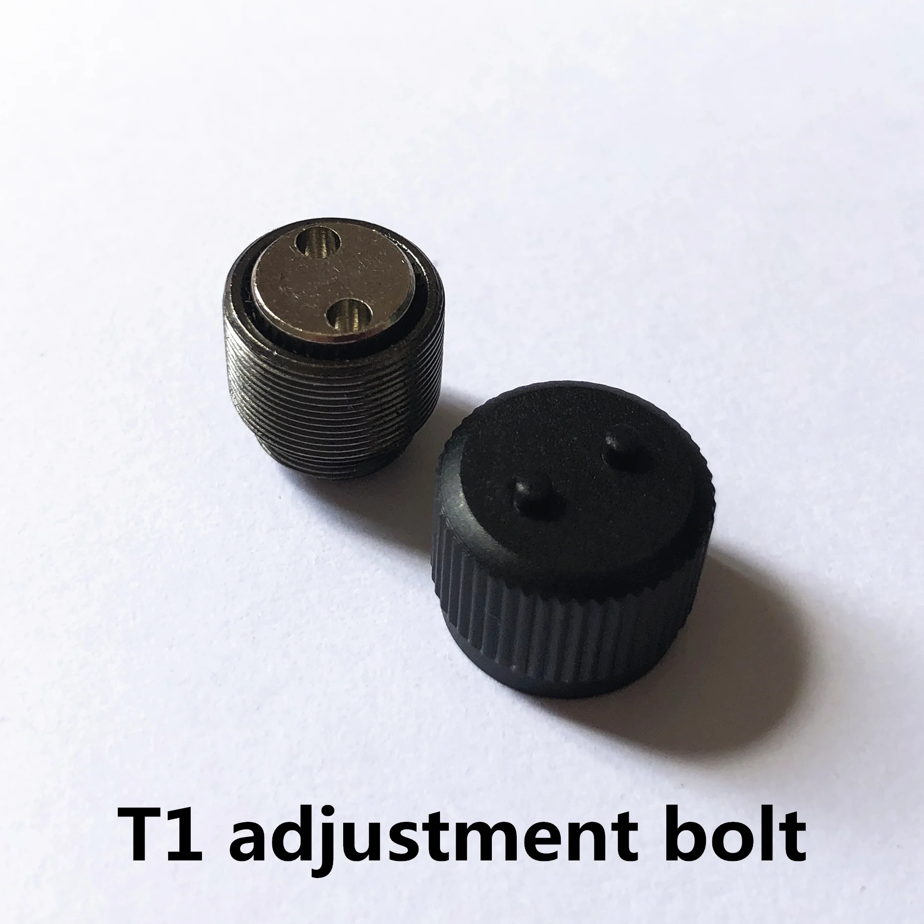 РЕГУЛИРОВОЧНЫЙ БОЛТ (винт и крышка) для T1 красный/зеленый точечный прицел