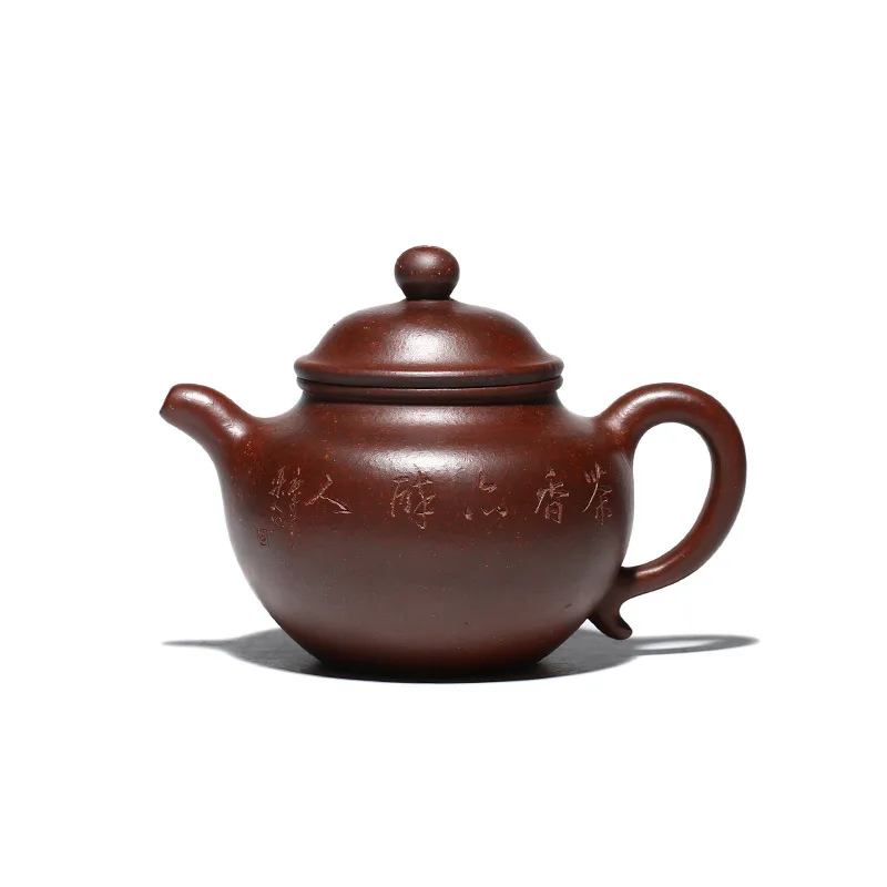 

Purple clay lotus seed pot hand made Teapot Tea Set Ni Xin'an yuzhongsha tea set