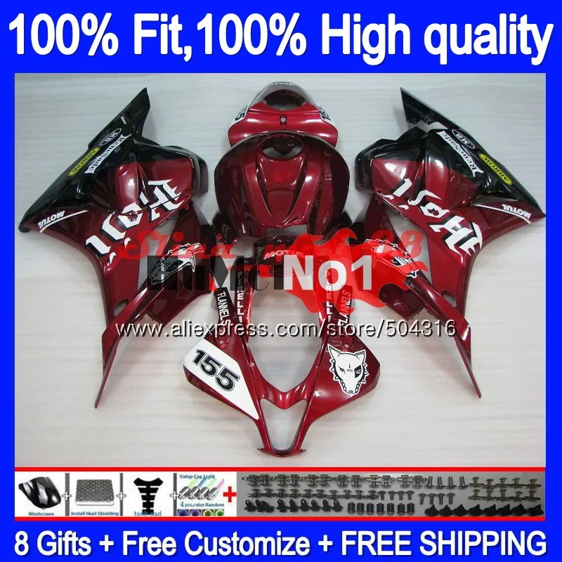 

Injection For HONDA CBR600RR CBR 600 RR CC 600RR 600CC Wine red 44MC.94 CBR600 RR 2009 2010 2011 2012 F5 09 10 11 12 Fairing