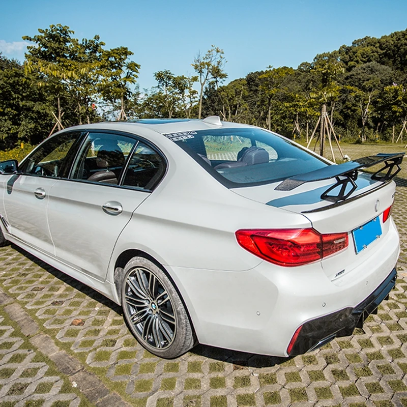 Vorsteiner стиль GT углеродное волокно задний багажник крыша губа спойлер окно крыло
