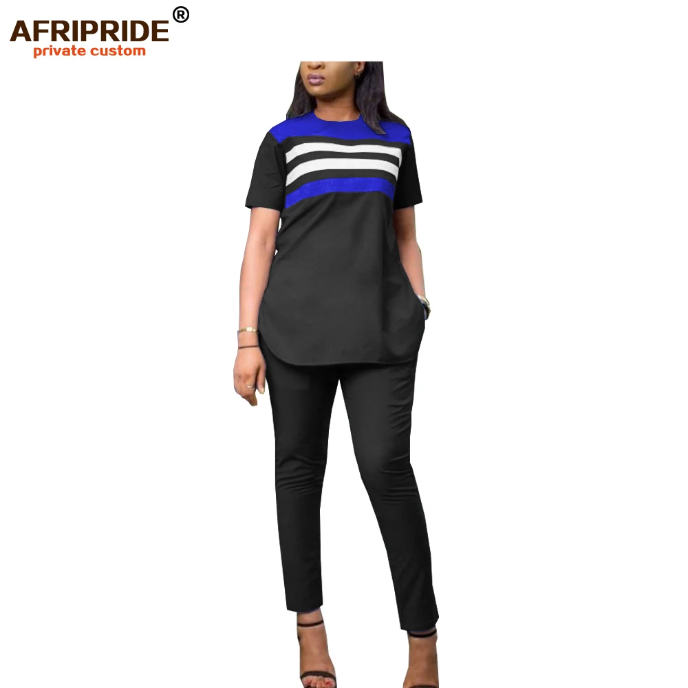 2019 африканская одежда для женщин комплект из двух предметов женские рубашки с