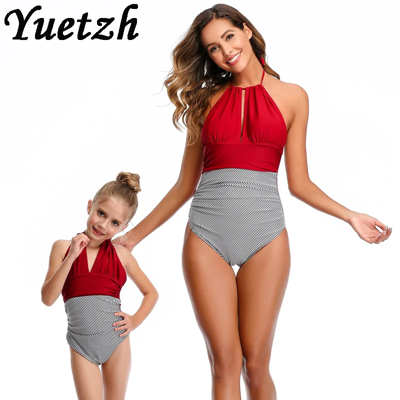 Купальники для девочек цельный женский купальник детские купальные костюмы