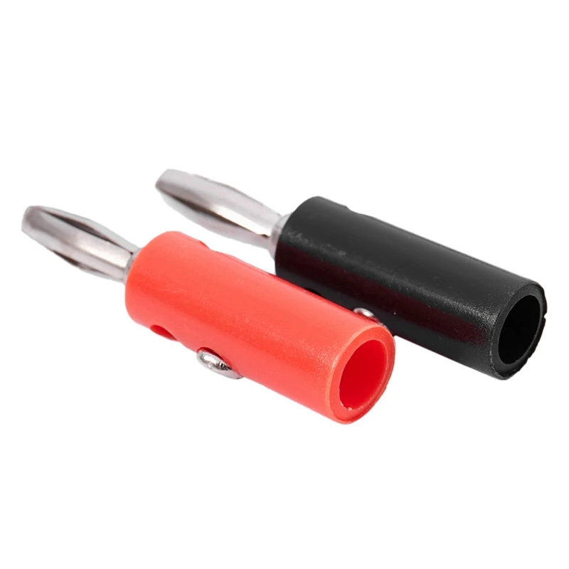 10x Пластик o Динамик кабель Разъем для подключения типа Банан & 1x RCA Женский Джек 3