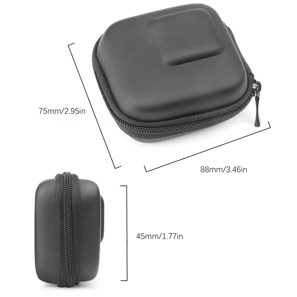 

For GoPro Hero 7 6 5 Black Mini EVA Protective Storage Case Bag Box Mount for Go Pro Hero 7 6 5 EVA Storage Bag